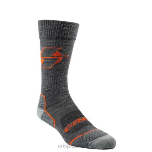 Accessories AU Crispi San Juan Lightweight Crew Socks Black F6F234