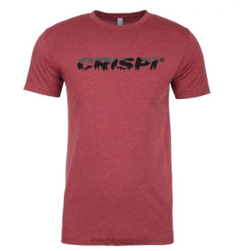 Apparel AU Crispi Ridgeline Shirt II Cardinal F6F259