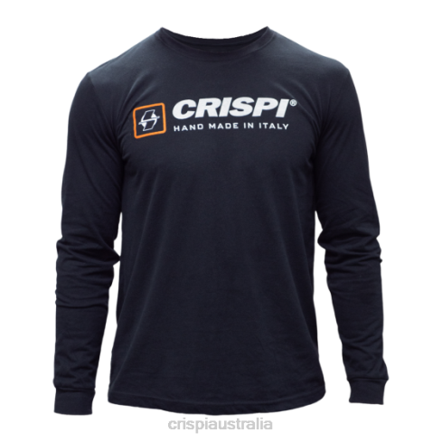 Apparel AU Crispi Shop Long Sleeve Shirt Black F6F240