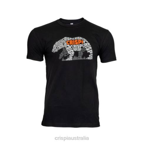 Apparel AU Crispi The Bruin Shirt Black F6F248