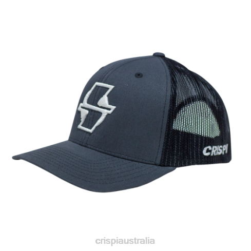Apparel AU Crispi Yupoong Snap-back Hat Grey/White F6F245