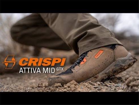 Boots AU Crispi Attiva Mid GTX Black/Grey F6F267